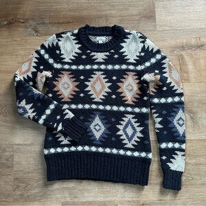 LL Bean Heritage Signature Crew Neck Sweater Size Small